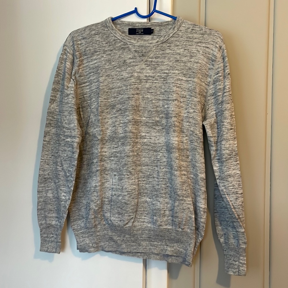 J Crew grey sweater